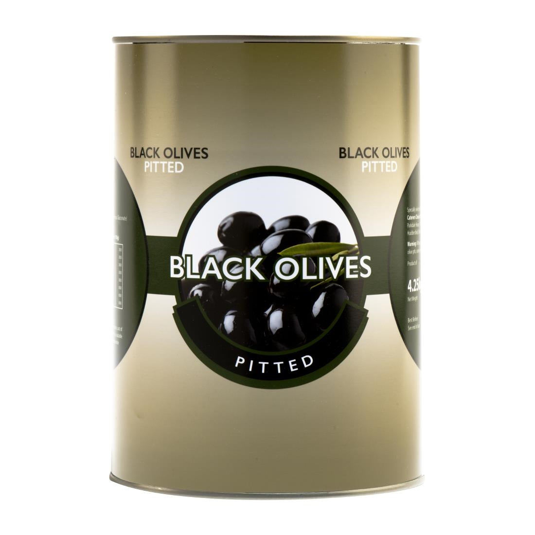 Caterers Pride Black Pitted Olives 4.25kg