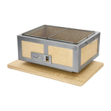 Kasai Medium Wide Konro Grill with Stainless Steel Frame SVT-16026
