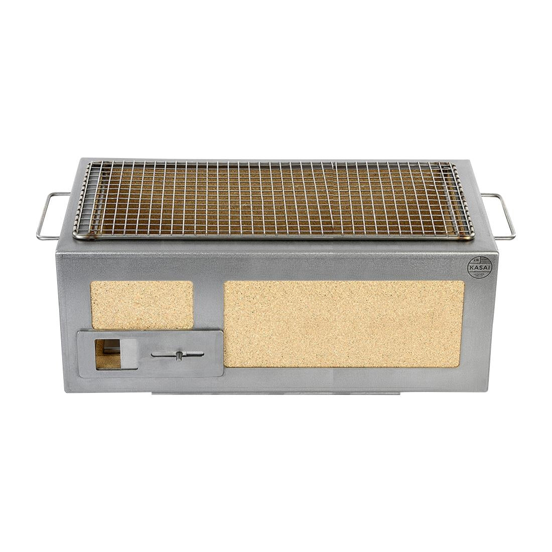 Kasai Medium Long Konro Grill with Stainless Steel Frame SVT-16131