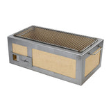 Kasai Medium Long Konro Grill with Stainless Steel Frame SVT-16131