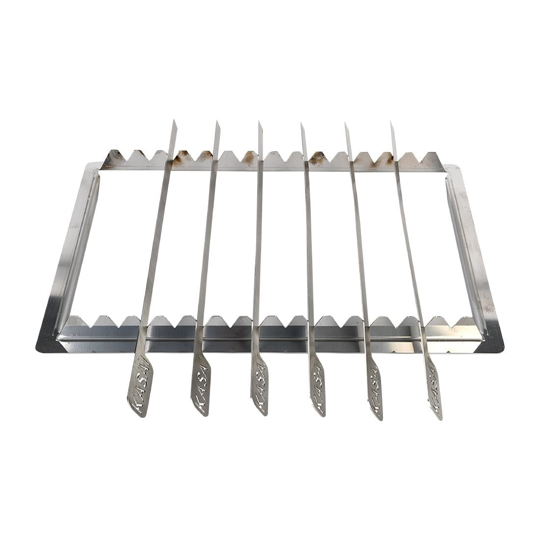 Kasai Konro Skewer Rack & 6 Skewers for Medium Wide Konro Grill SVT-16055