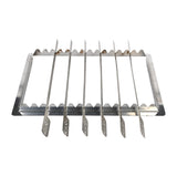 Kasai Konro Skewer Rack & 6 Skewers for Medium Wide Konro Grill SVT-16055