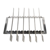Kasai Konro Skewer Rack & 6 Skewers for Medium Long Konro Grill SVT-16138