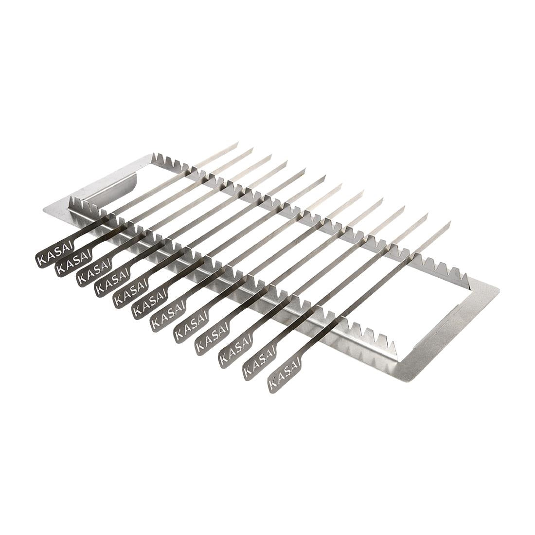 Kasai Konro Skewer Rack & 12 Skewers for Long Konro Grill SVT-16063