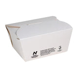 Notpla Small Takeaway Boxes 800ml - White (500 Pack)
