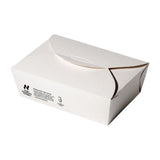 Notpla Large Takeaway Boxes 1750ml - White (Pack of 220)