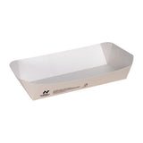 Notpla 8"x5" Rectangular Trays - White (400 Pack)