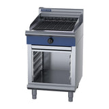 Blue Seal 600mm Electric Chargrill with Cabinet Base UKE594D-C