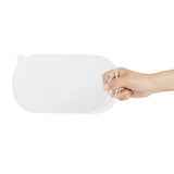 Fiesta Recyclable PET Lids for Bagasse Oval Containers (100 Pack)
