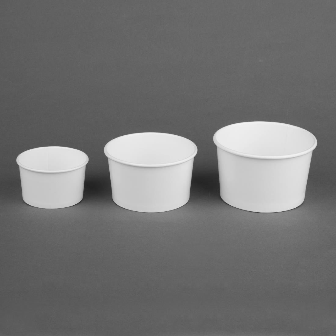 Fiesta Recyclable Ice Cream Pots 8oz (1000 Pack)