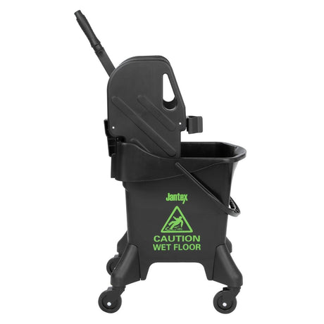 Jantex 21Ltr Tall Mop Bucket and Wringer - Green Print
