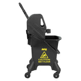 Jantex 21Ltr Tall Mop Bucket and Wringer - Yellow Print