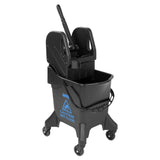 Jantex 21Ltr Tall Mop Bucket and Wringer - Blue Print