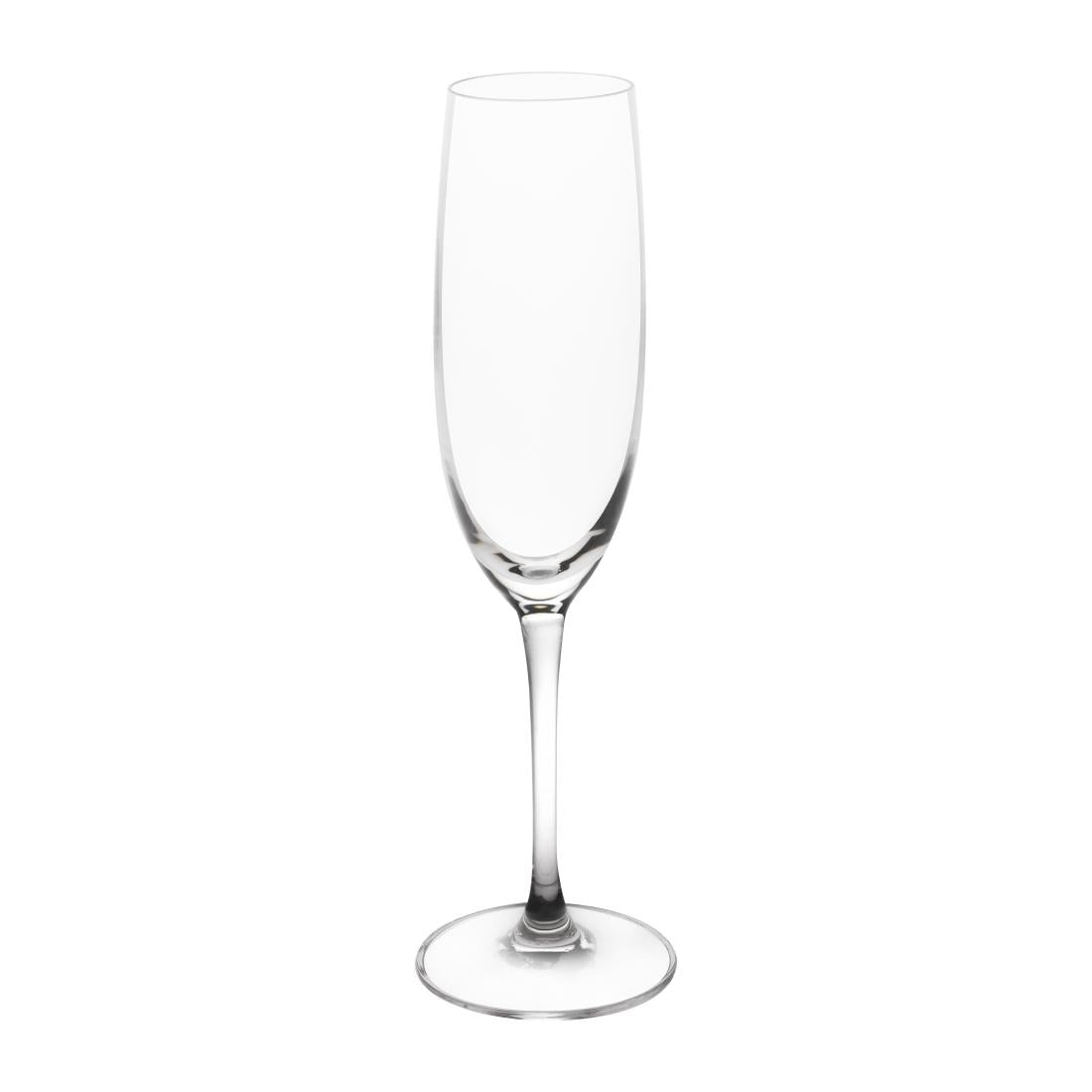 Olympia Novello Crystal Champagne Flutes 180ml (6 Pack)