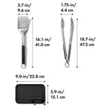 Oxo GG Grilling Set- Turner, Tongs & Tool Rest (3 Pack)