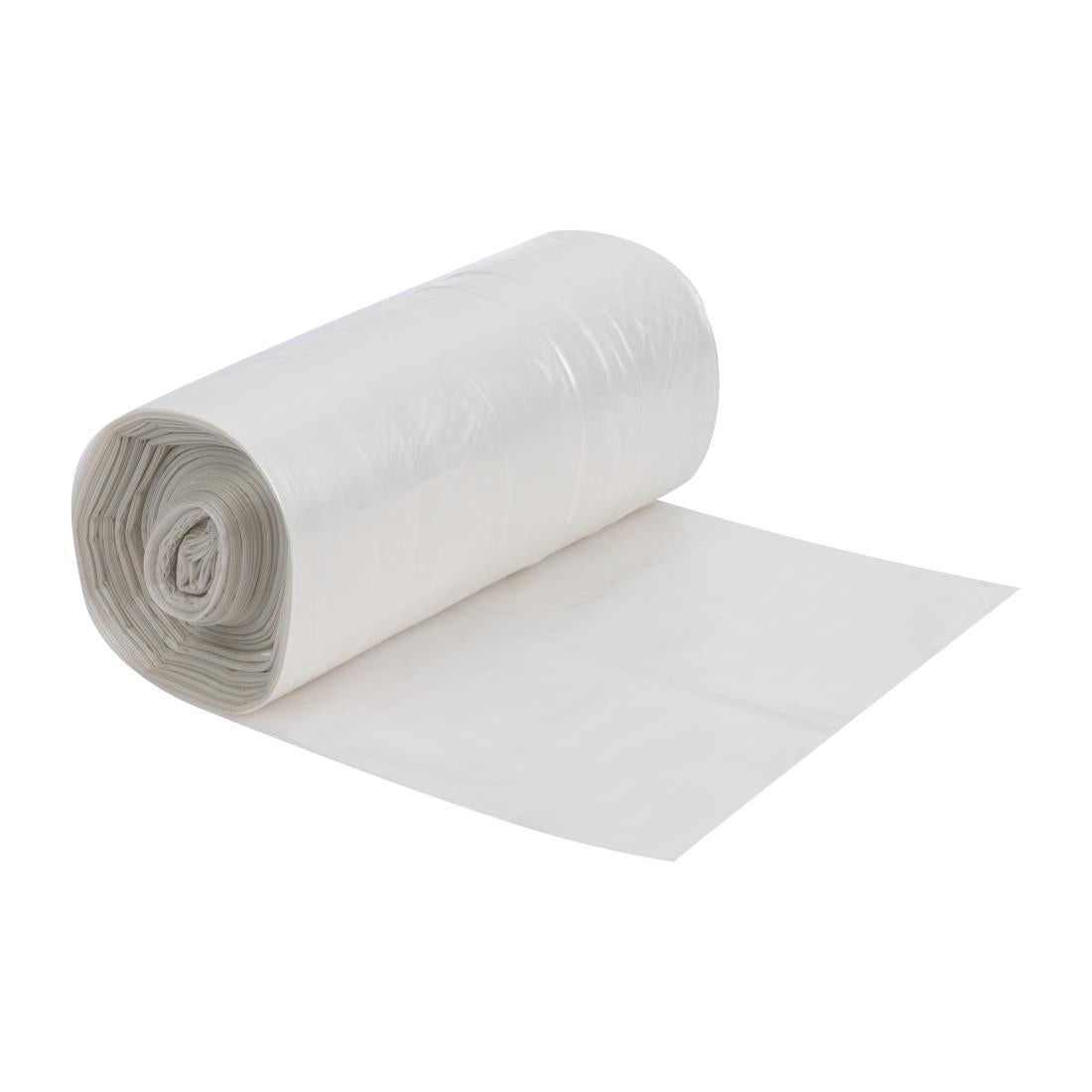 Jantex Heavy Duty Bin Bags Clear 160Ltr (100 Pack)