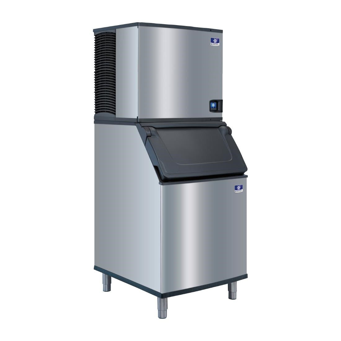 Manitowoc Ice Indigo NXT iT0900 Series 378kg Half Dice Ice Machine with Storage Bin D570