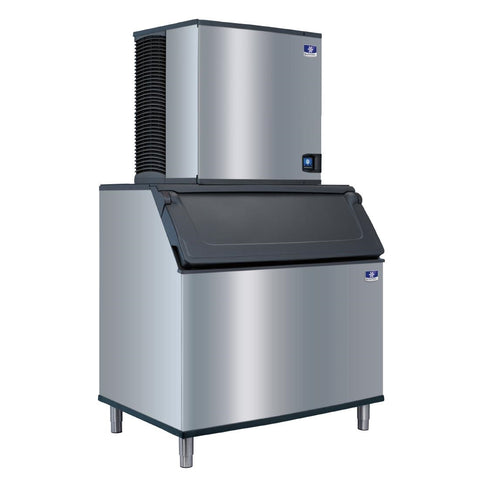 Manitowoc Ice Indigo NXT iT1200 Series 544kg Half Dice Ice Machine with Storage Bin D970