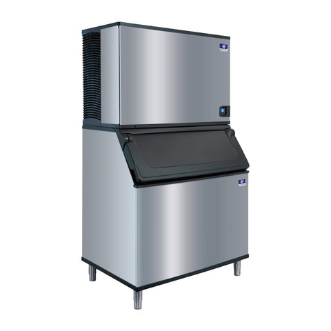 Manitowoc Ice Indigo NXT iT1500 Series 674kg Half Dice Ice Machine with Storage Bin D970