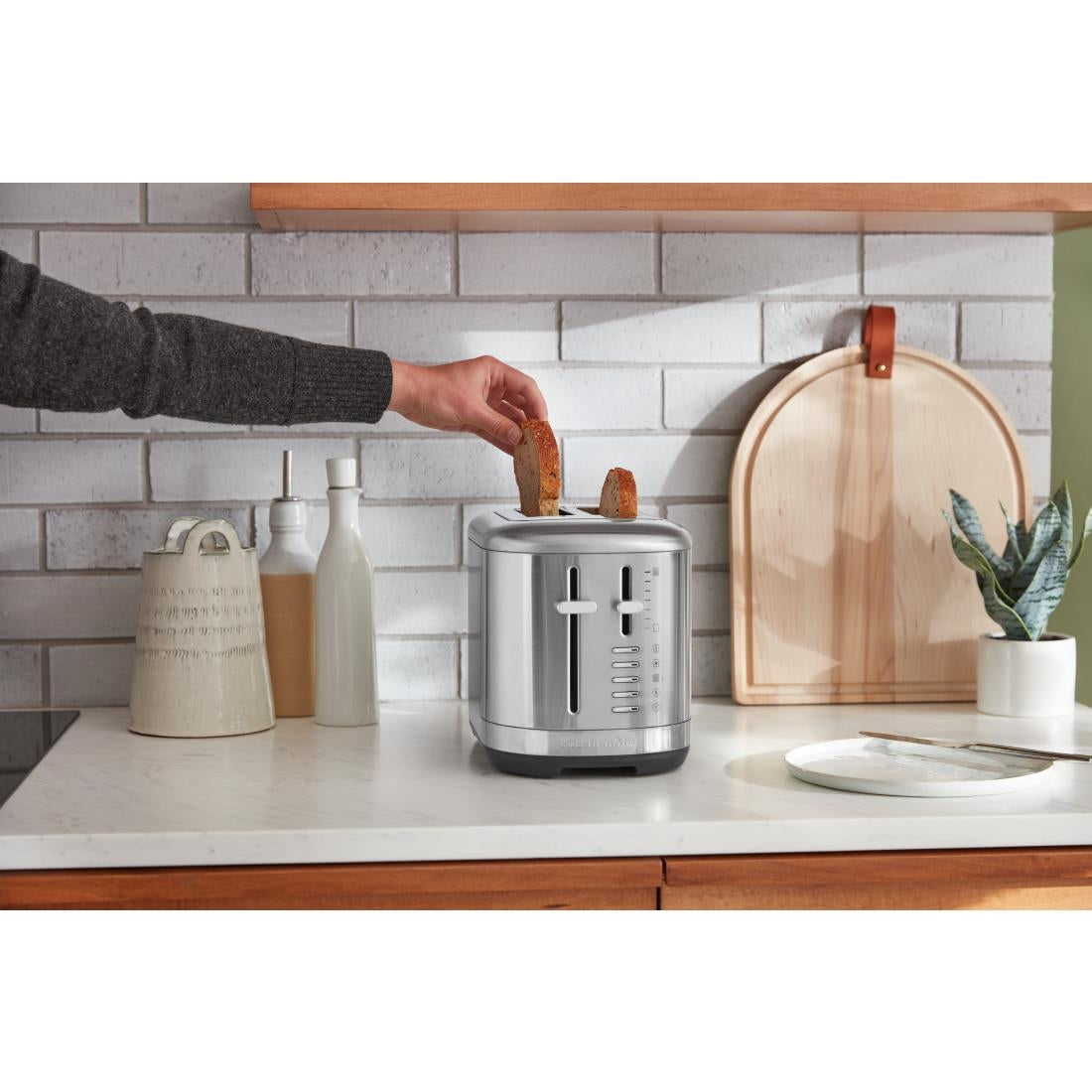 KitchenAid 2 Slot Manual Toaster Stainless Steel