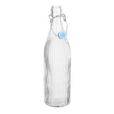 Olympia Ridged Swing Top Water Bottles 1Ltr (6 Pack)