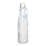 Olympia Ridged Swing Top Water Bottles 500ml (6 Pack)