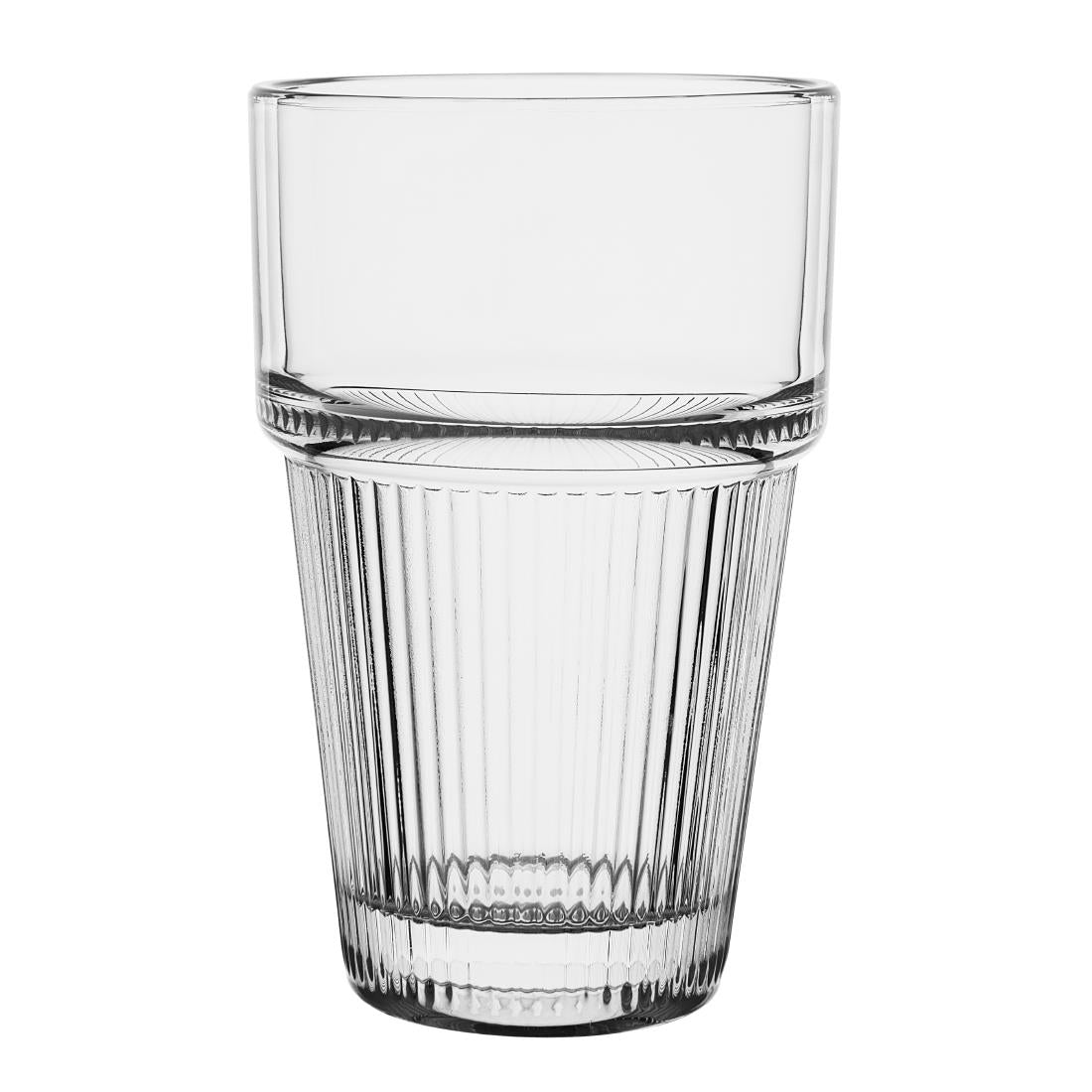 Olympia Ridged Stacking Tumblers 300ml (6 Pack)