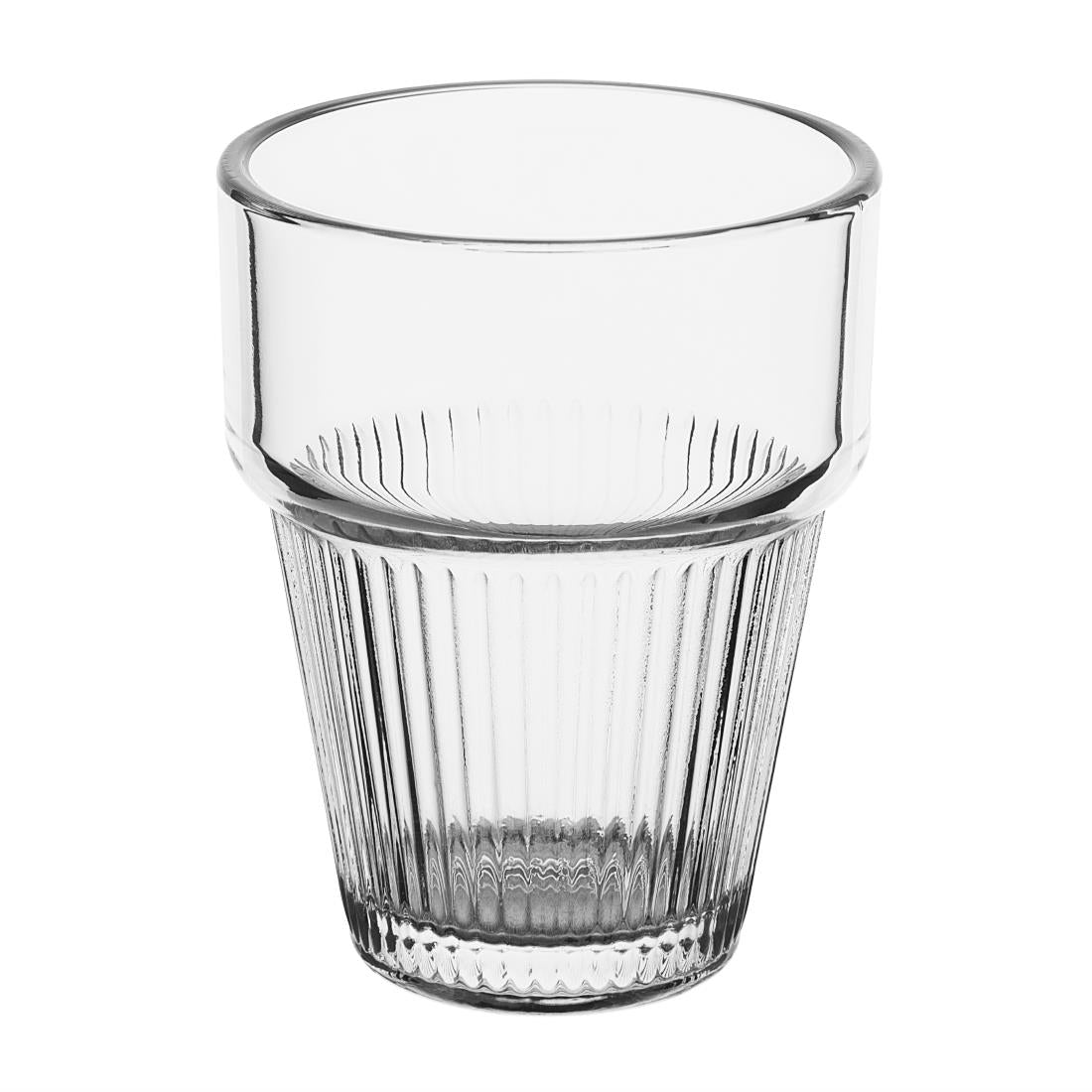 Olympia Ridged Stacking Tumblers 150ml (6 Pack)