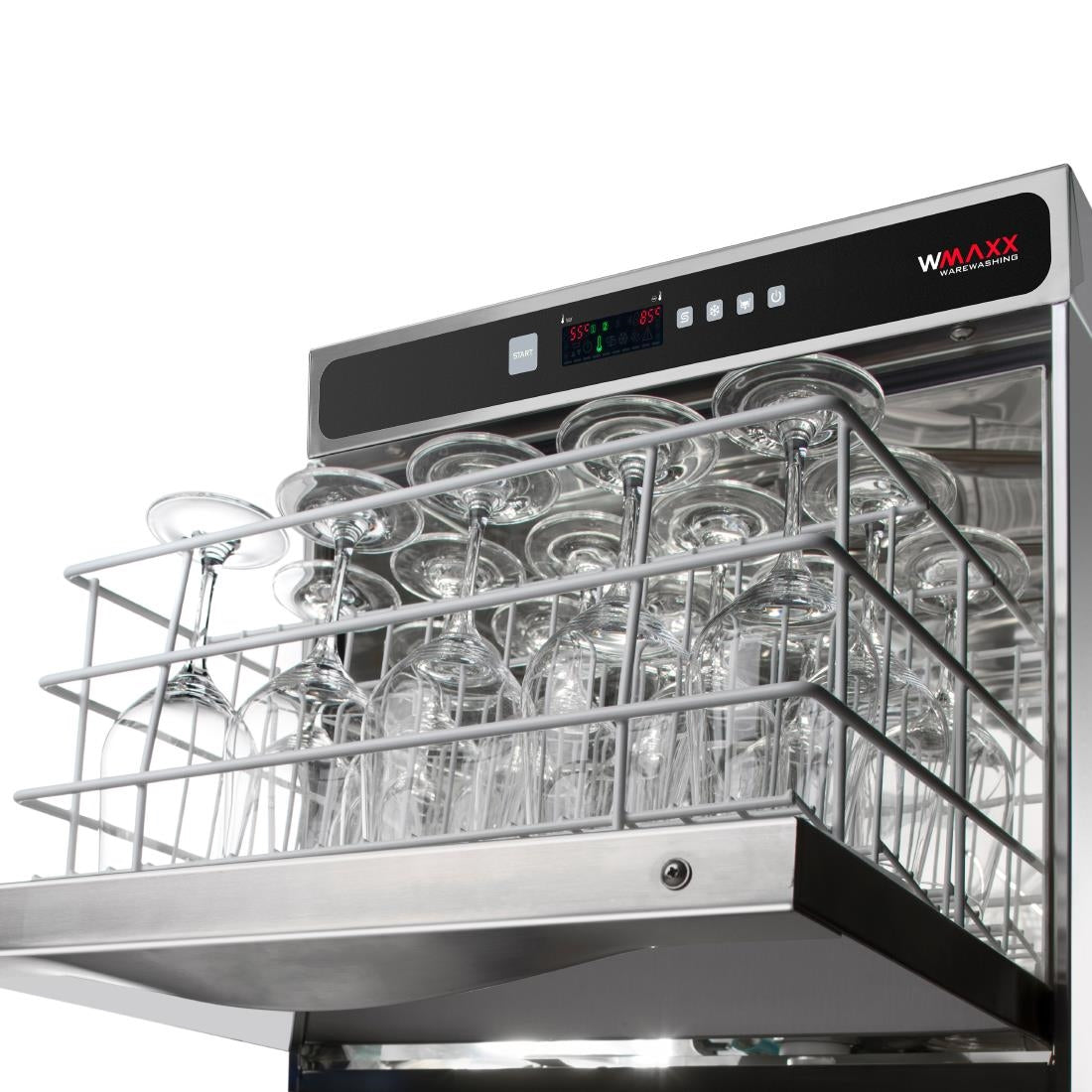 THE Wax Optimaxx 500 WS Undercounter Dishwasher with built in water softener.