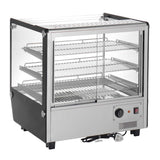 Buffalo Square Countertop Heated Display Merchandiser 120Ltr