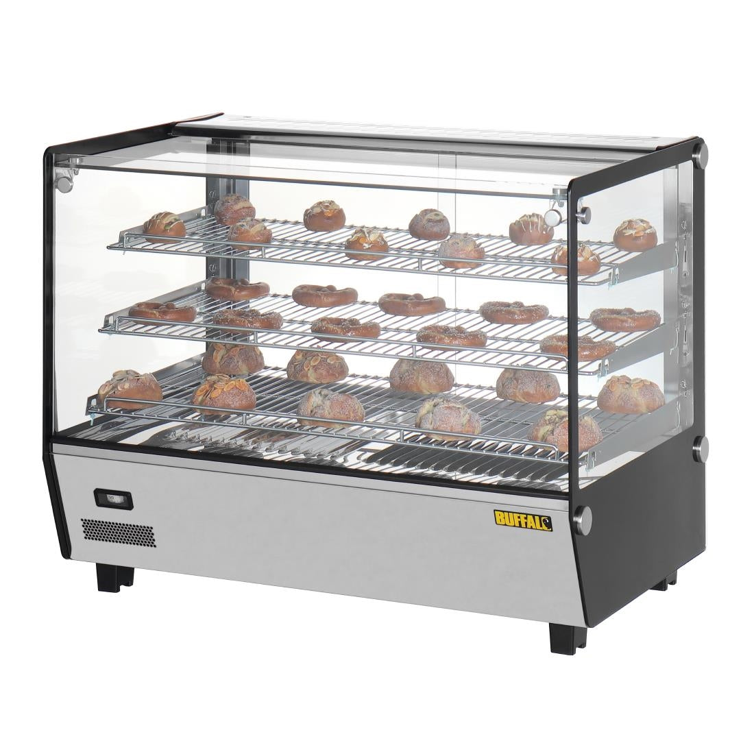 Buffalo Square Countertop Heated Display Merchandiser 160Ltr