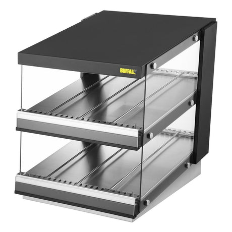Buffalo Sloped Chute Food Warmer 2 Shelf