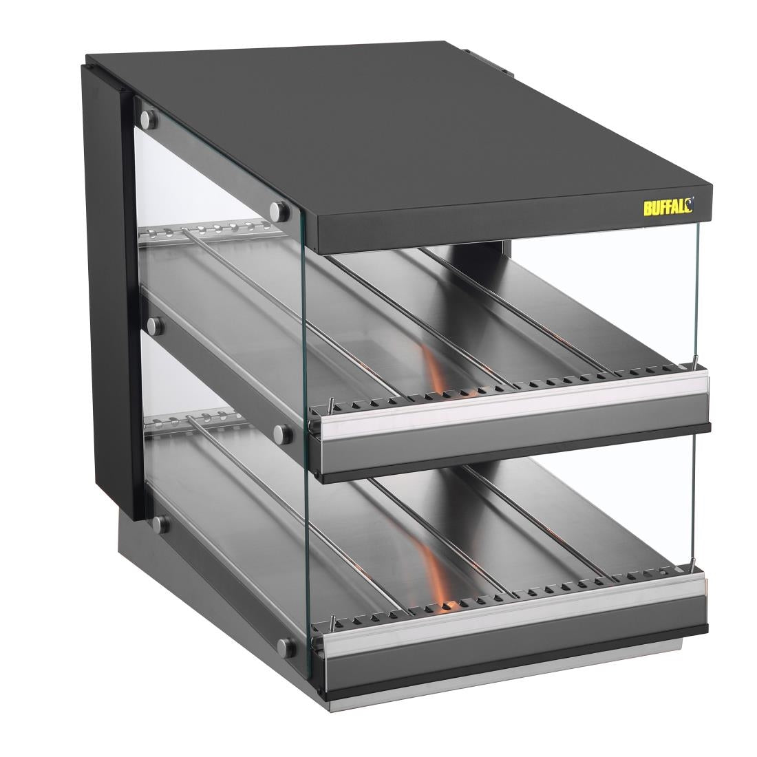 Buffalo Sloped Chute Food Warmer 2 Shelf