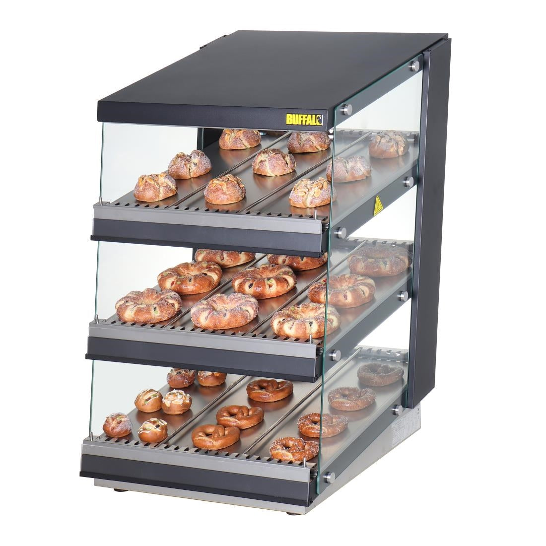 Buffalo Sloped Chute Food Warmer 3 Shelf