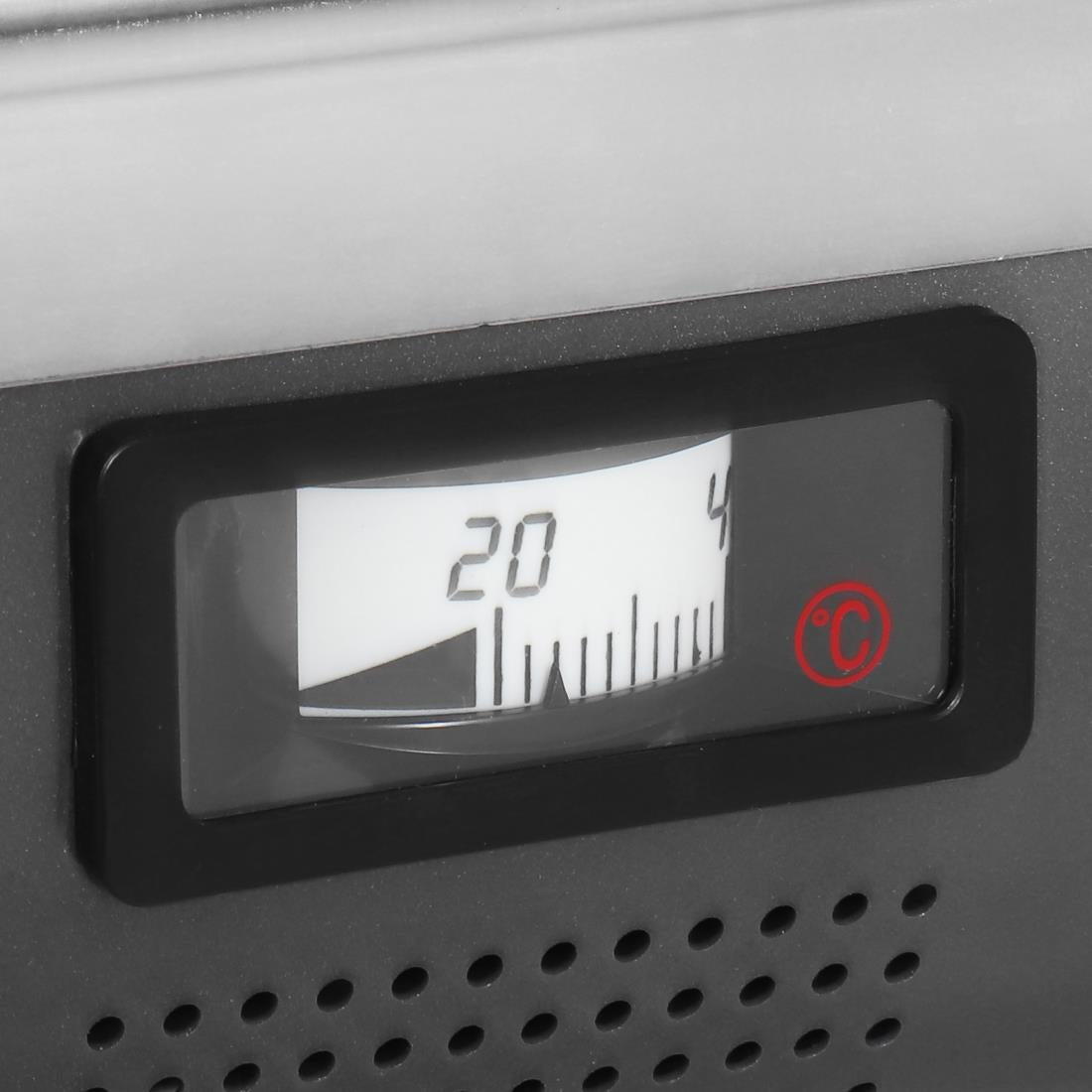 Buffalo Front and Rear Door Heated Merchandiser 96Ltr