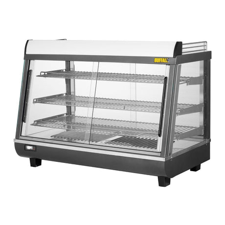 Buffalo Front and Rear Door Heated Merchandiser 136Ltr