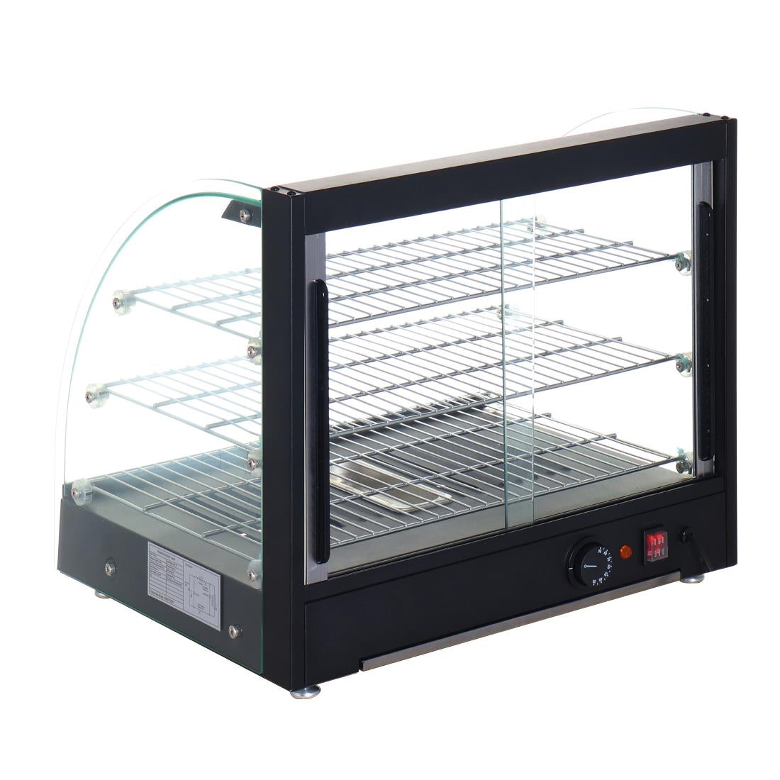 Nisbets Essentials Heated Food Display Merchandiser 82Ltr