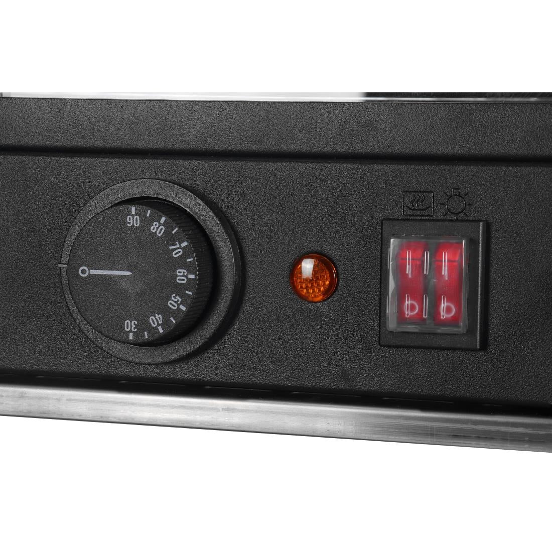 Nisbets Essentials Heated Food Display Merchandiser 82Ltr