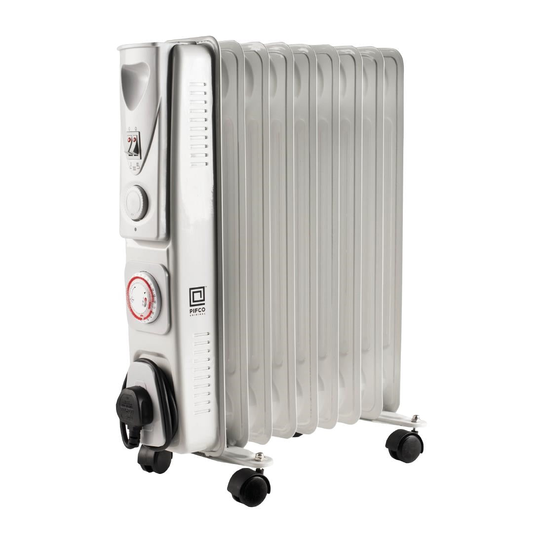 Pifco 2kW Oil Filled Radiator with 24hr Timer 203878