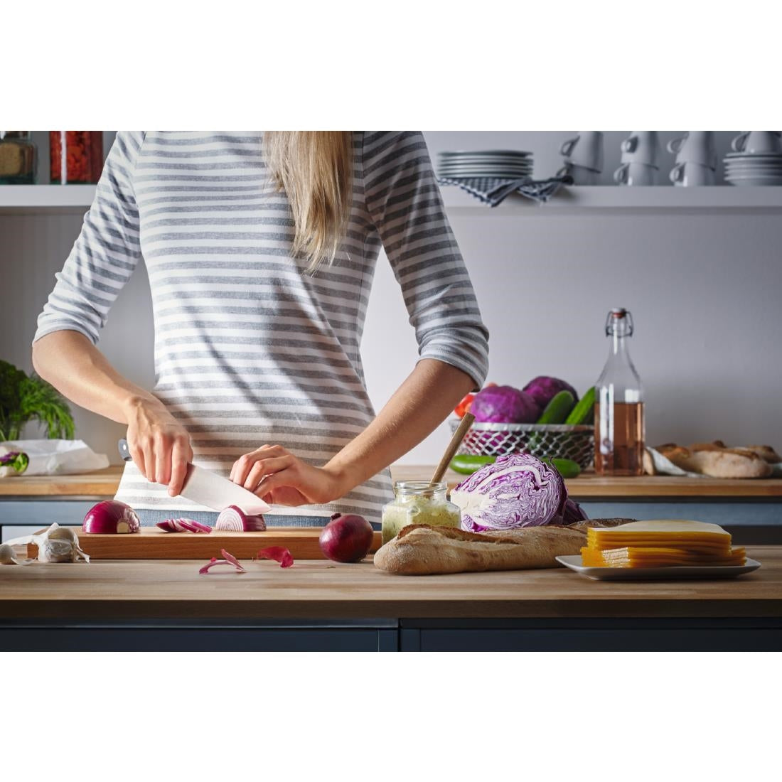Wüsthof Gourmet Carving Knife & Meat Fork Set