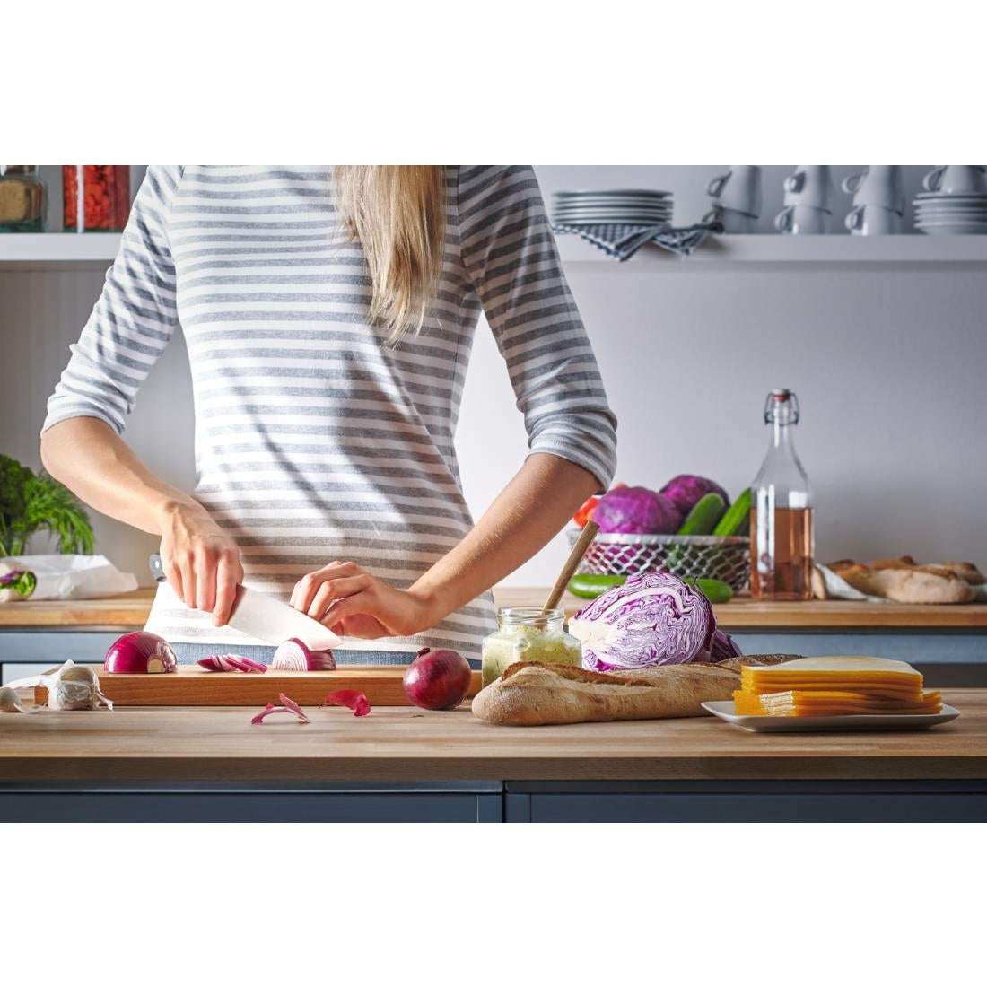 Wüsthof Gourmet 6-Piece Knife Set with Block