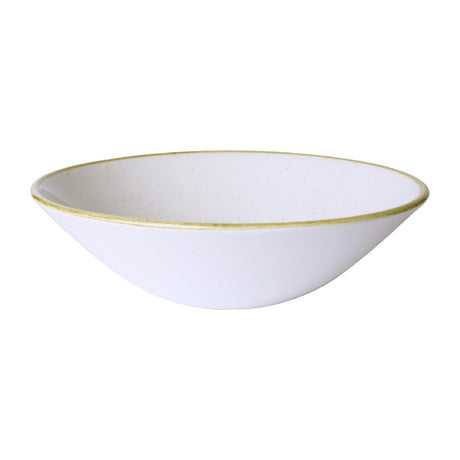 Churchill Stonecast Barley White Deep Coupe Bowls 180mm (6 Pack)