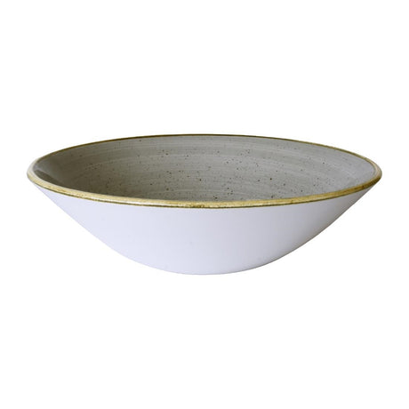 Churchill Stonecast Grey Deep Coupe Bowls 180mm (6 Pack)