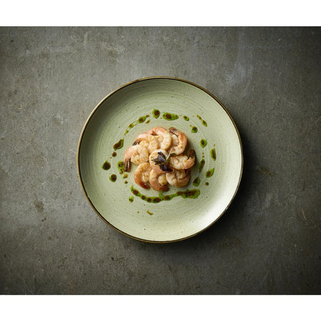 Churchill Stonecast Raw Green Evolve Coupe Plates 260mm (12 Pack)