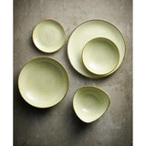 Churchill Stonecast Raw Green Evolve Coupe Plates 260mm (12 Pack)
