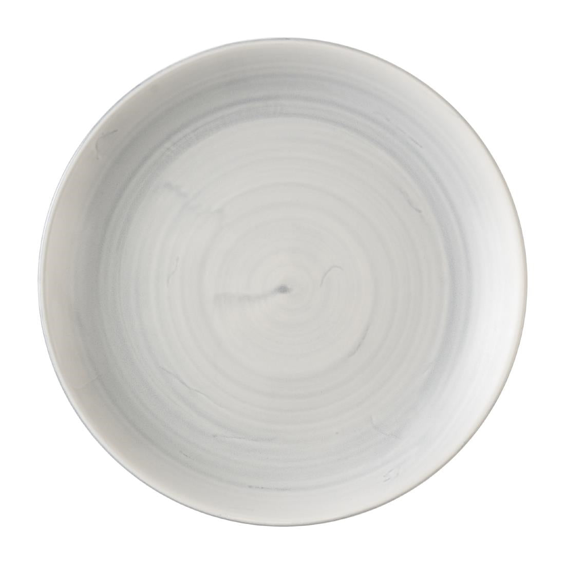 Churchill Stonecast Canvas Grey Evolve Coupe Plates 220mm (12 Pack)