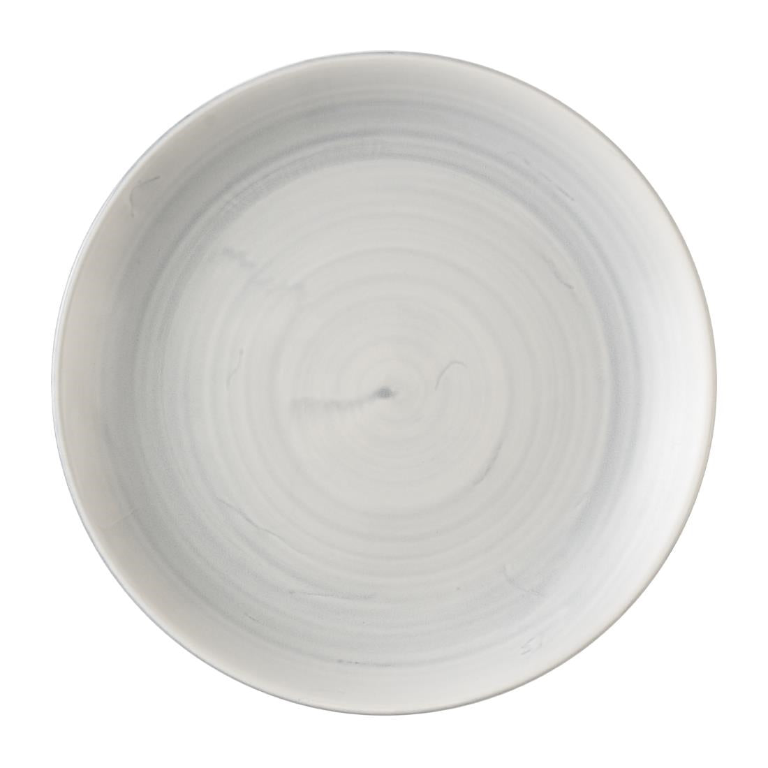 Churchill Stonecast Canvas Grey Evolve Coupe Plates 165mm (12 Pack)