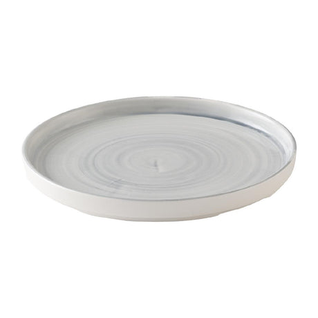 Churchill Stonecast Canvas Grey Walled Plates 280mm (6 Pack)