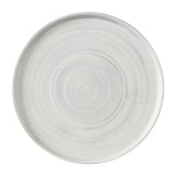 Churchill Stonecast Canvas Grey Walled Plates 280mm (6 Pack)