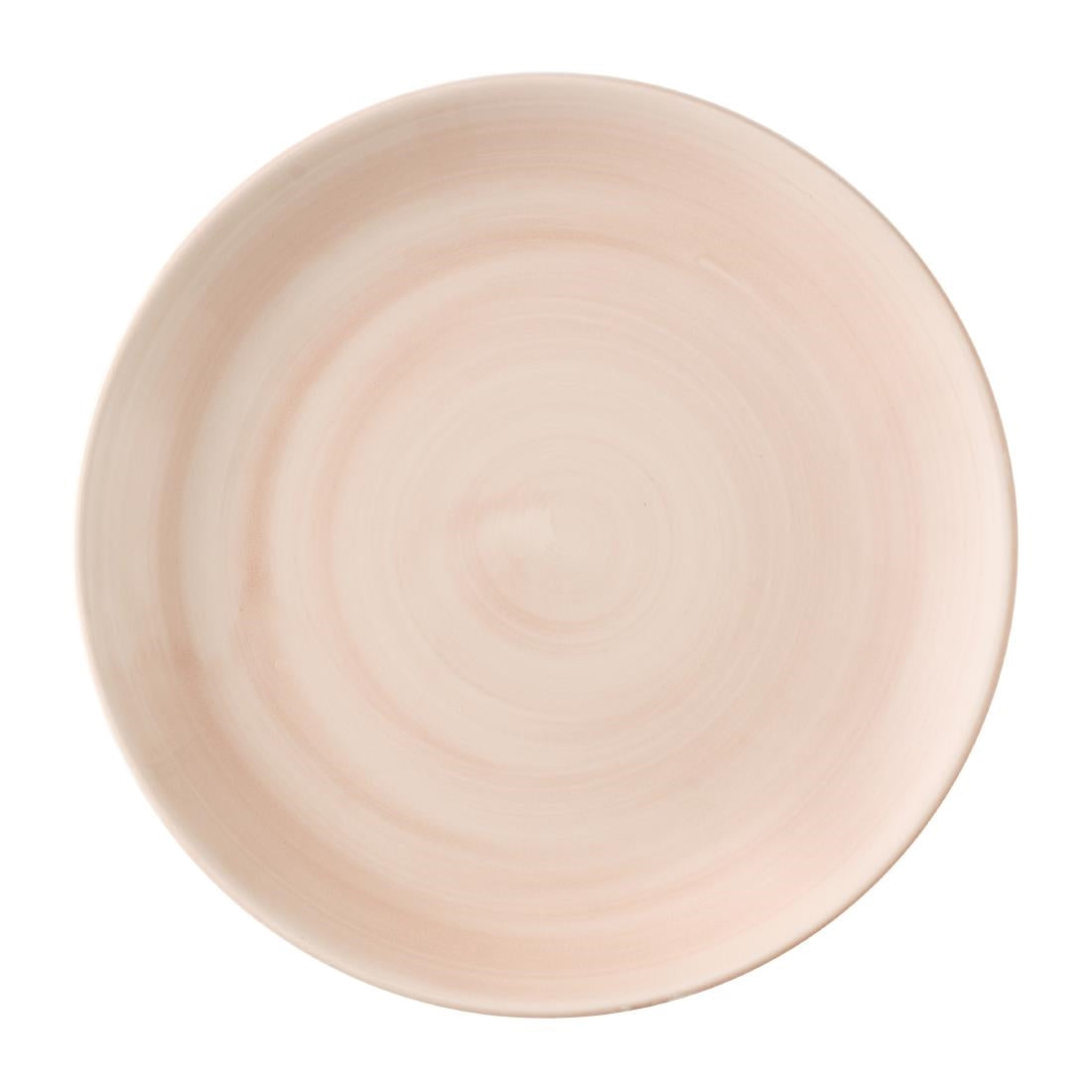 Churchill Stonecast Canvas Coral Evolve Coupe Plates 220mm (12 Pack)
